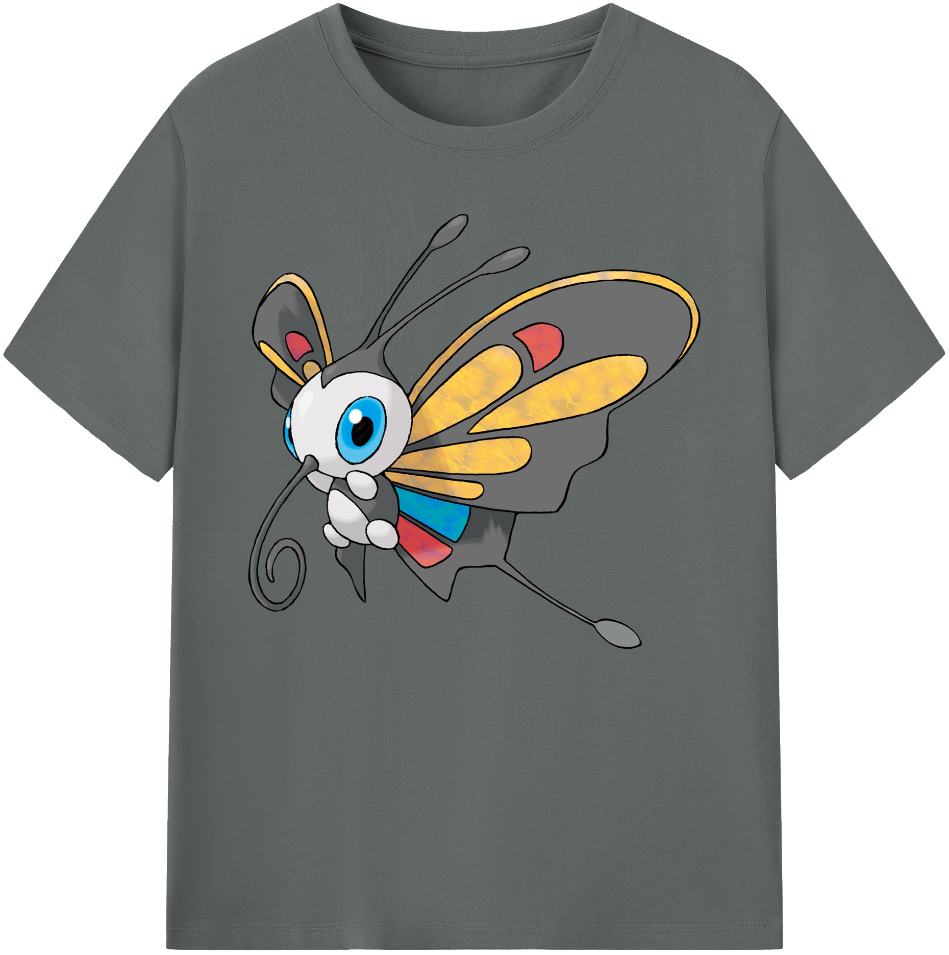 （画像用） ポケットモンスター Pokémon 綿100％ メンズ半袖Tシャツ｜肌触りやわらか＆通気性